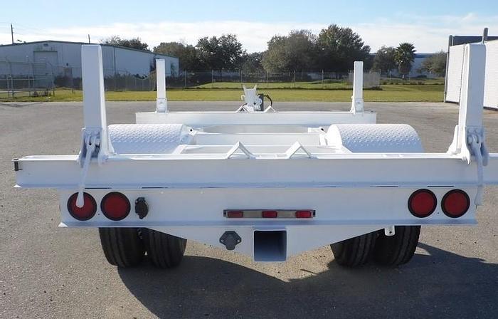 Used Butler Single Axle 35ft Pole Trailer - 06273
