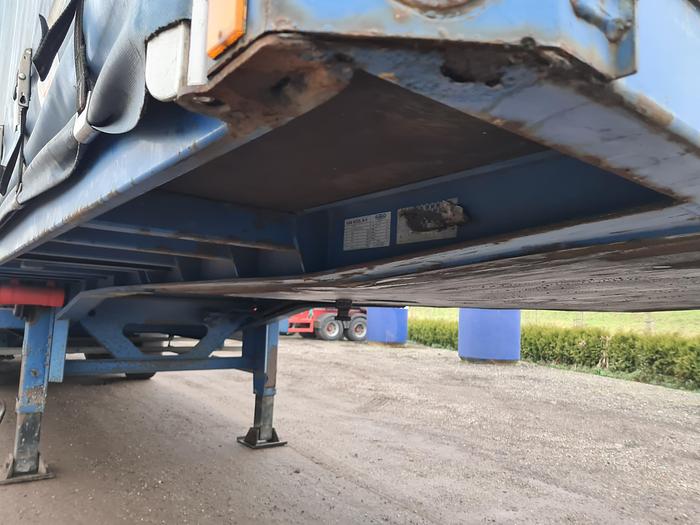 Used 2003 VAN HOOL 3 AXLE CURTAINSIDES COIL BPW DISC