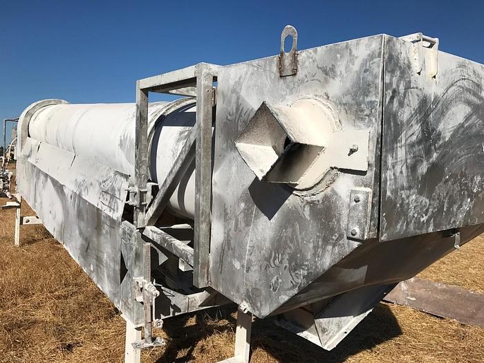 Used Dryer, Rotary, 30" X 17', S/st, Insul., Paddles, Gas #S741176