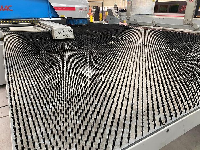 Used 2014 Euromac MTX Flex 12 Hybrid CNC Punching Machine with Automation