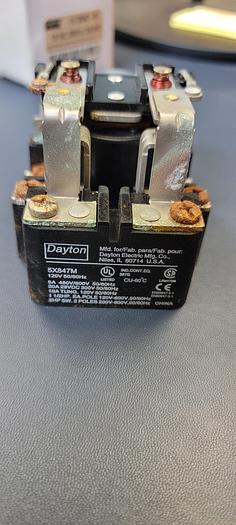 Parts Only POWER RELAY BY DAYTON 5X847-M 120VAC 50/60Hz 30A (111)