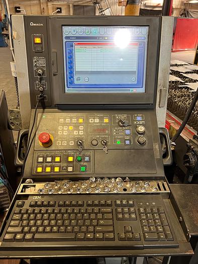 Used 2012 Amada FOMII 3015NT 4,000 Watt CNC Laser