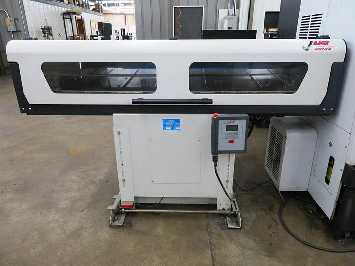 Used 2012 Doosan 220A CNC Turning Center with LNS Quick Load Servo 80 S2 Magazine Bar Feeder