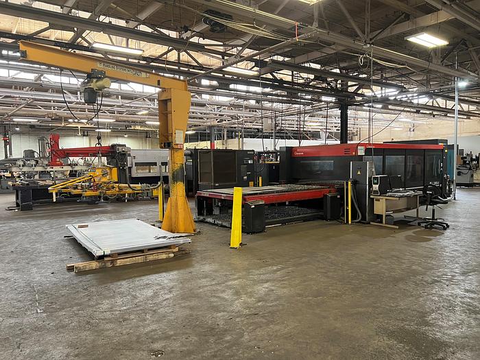 Used 2012 Amada FOMII 3015NT 4,000 Watt CNC Laser