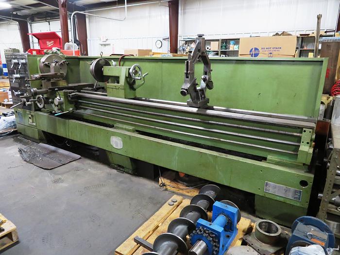 Used Nardini SZ25120T 25" x 120" Gap Bed Engine Lathe