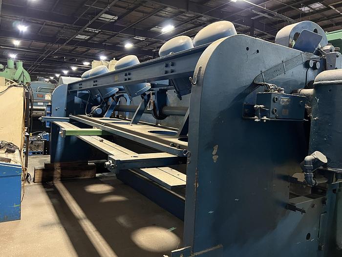Used Cincinnati 16' x 3/8" Mechanical Plate Shear