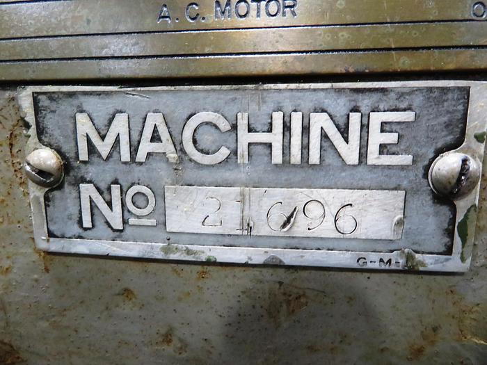 Used Niles No.21696 56" x 265" Large Capacity Engine Lathe