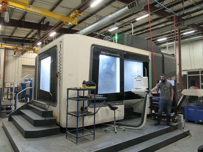 Used 2018 DMG MORI DMU 160 P duoBLOCK 5-Axis CNC Milling Center