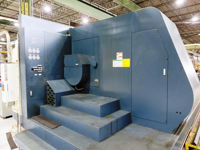 Used 2016 Johnford LC-50360D 50" x 354" HD CNC Flatbed Lathe with Y-Axis & Milling