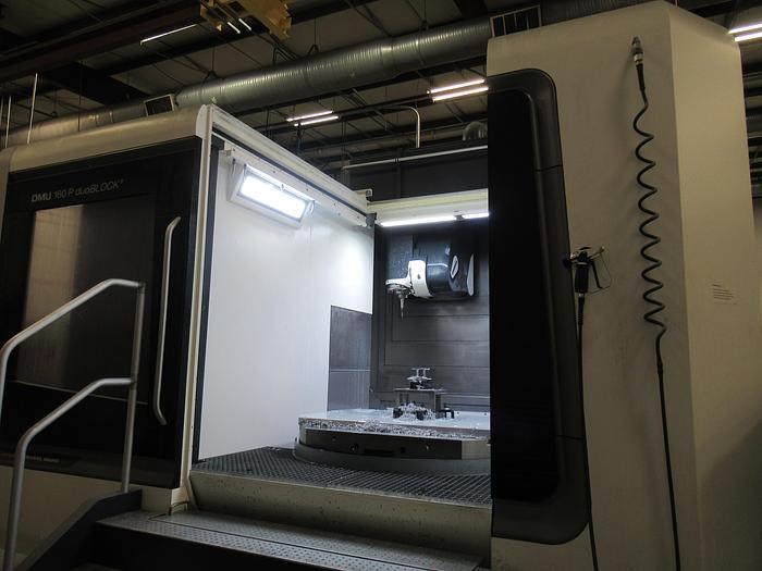 Used 2018 DMG MORI DMU 160 P duoBLOCK 5-Axis CNC Milling Center
