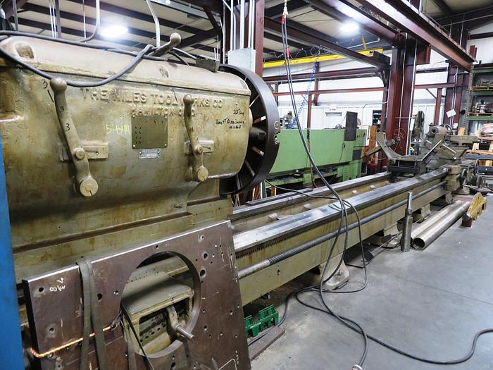 Used Niles No.21696 56" x 265" Large Capacity Engine Lathe