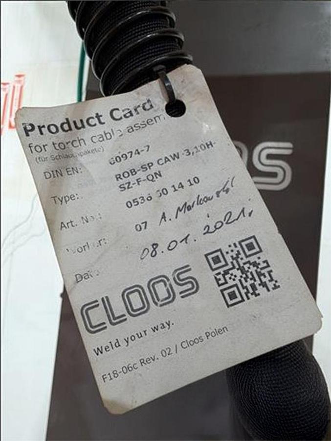 Used 2021 Cloos CS-30 10-Axis CNC Robotic Welding Cell