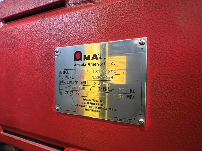 Used 2012 Amada FOMII 3015NT 4,000 Watt CNC Laser