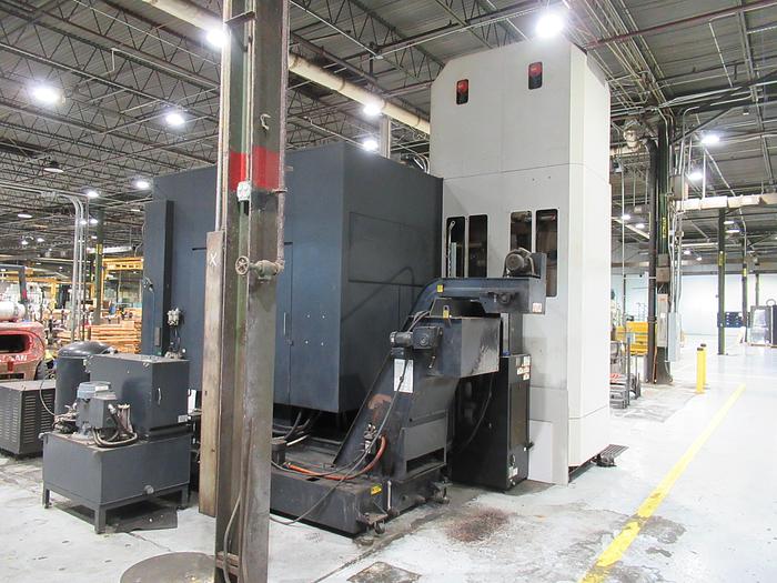 Used 2012 OKK HM8000S 4-Axis High Speed CNC Horizontal Machining Center