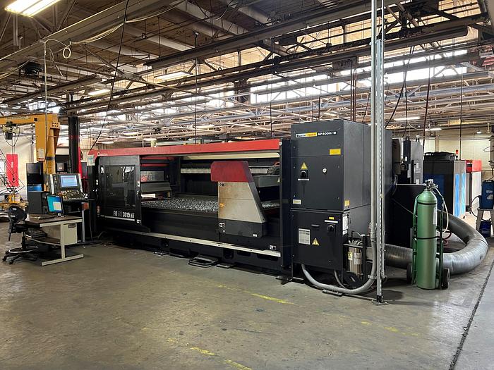 Used 2012 Amada FOMII 3015NT 4,000 Watt CNC Laser