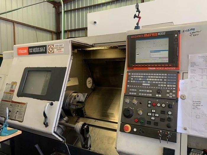 Used 2007 Mazak QTN 350-II CNC Turning Center