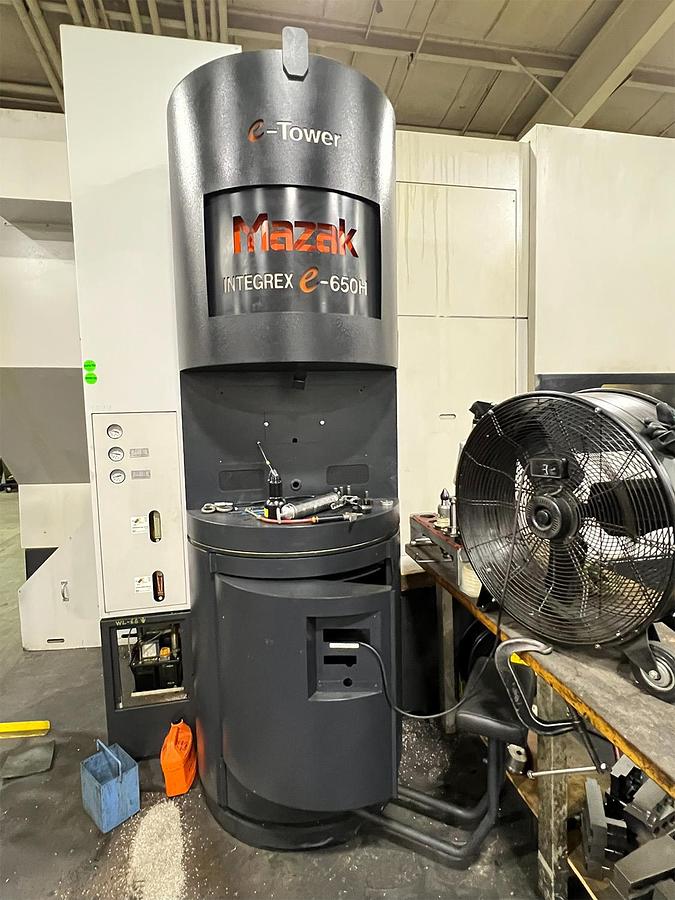 Used 2004 Mazak Integrex E-650HS Long Bed 5-Axis CNC Turning Center with Y-Axis Milling
