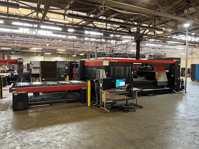 Used 2012 Amada FOMII 3015NT 4,000 Watt CNC Laser