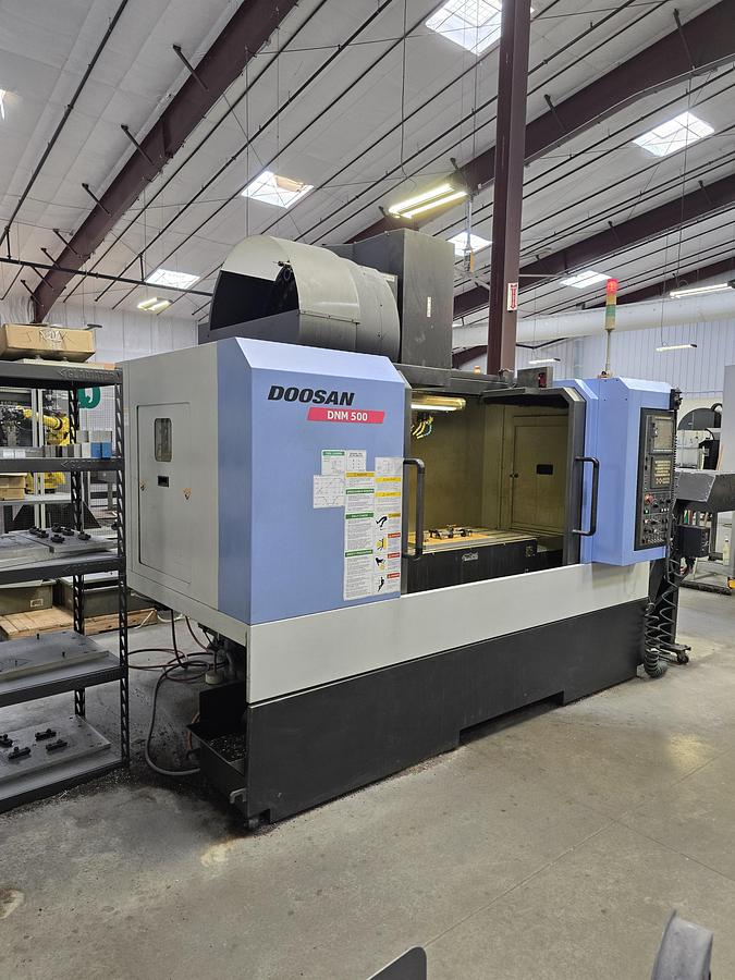Used 2012 Doosan DNM500 CNC Vertical Machining Center