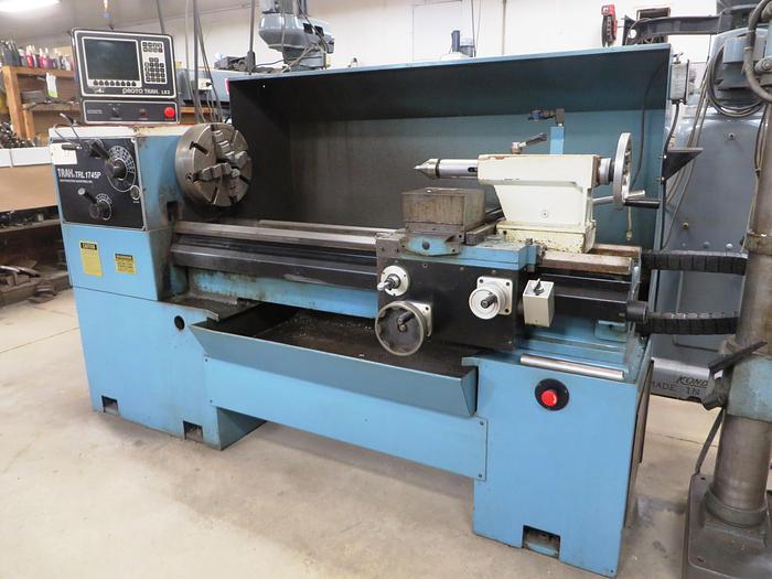 Used TRAK TRL 1745P 18" x 45" CNC Lathe
