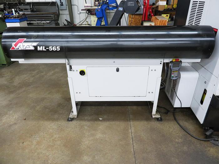 Used 2010 Doosan 220C CNC Chucking Lathe with LNS ML-565 Magazine Bar Feeder