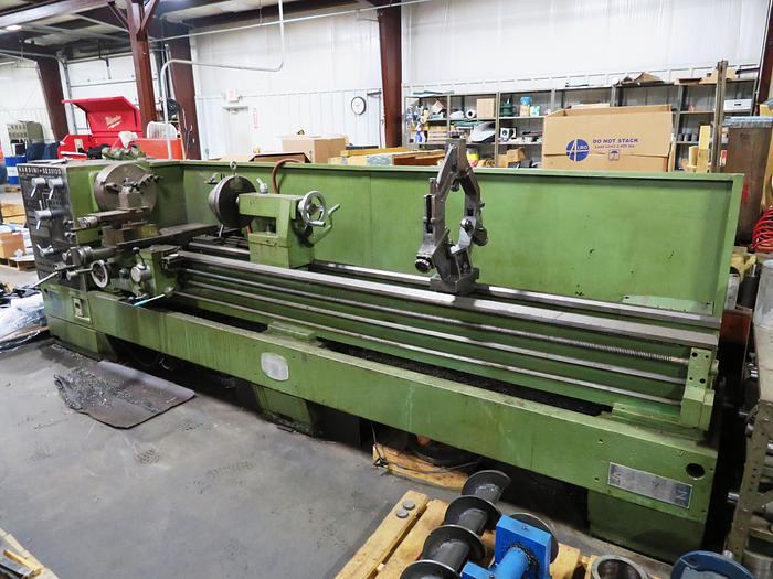 Used Nardini SZ25120T 25" x 120" Gap Bed Engine Lathe