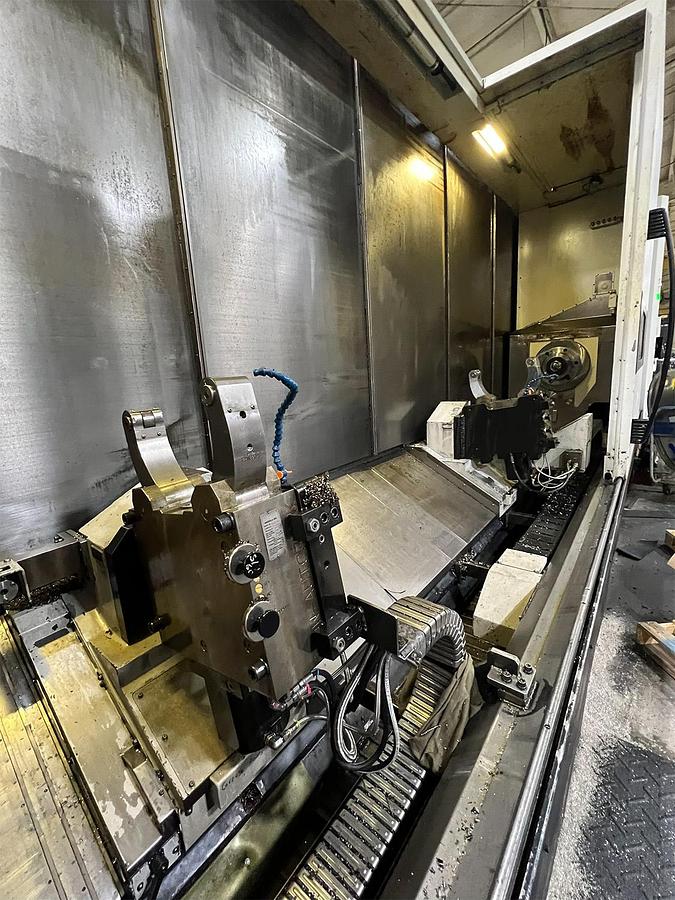 Used 2004 Mazak Integrex E-650HS Long Bed 5-Axis CNC Turning Center with Y-Axis Milling