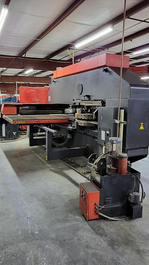 Used 2001 Amada VIPROS-357 QUEEN 33-Ton CNC Punch Press