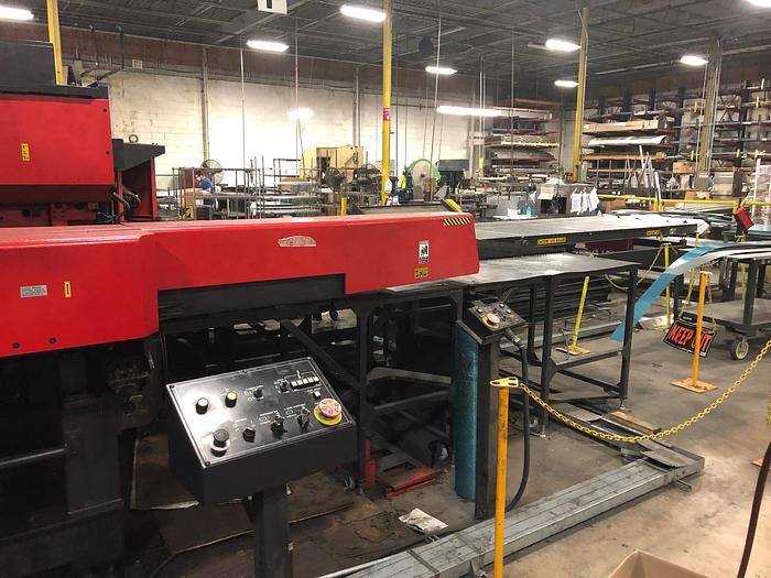 Used 2004 Amada VIPROS-3610LS 30-Ton CNC Punch Press