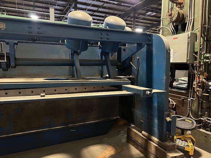 Used Cincinnati 16' x 3/8" Mechanical Plate Shear