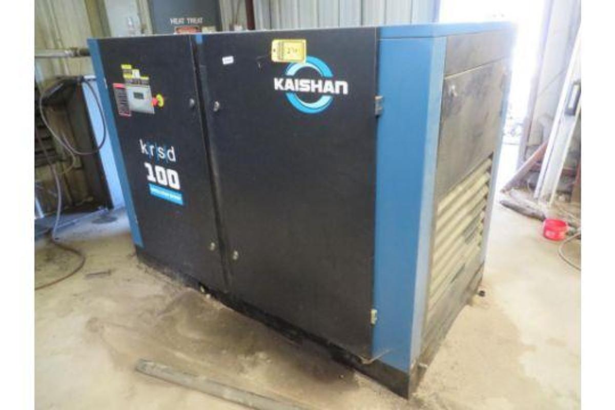 Used 2020 Kaishan KRSD-100-115 100HP Rotary Screw Air Compressor