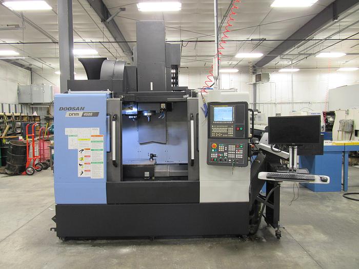 Used 2017 Doosan DNM 4500 CNC Vertical Machining Center
