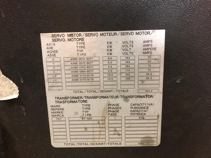 Used 2004 Amada VIPROS-3610LS 30-Ton CNC Punch Press