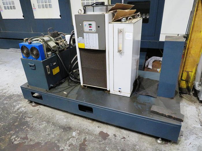 Used 2016 Johnford LC-50360D 50" x 354" HD CNC Flatbed Lathe with Y-Axis & Milling