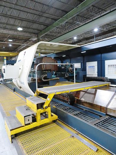 Used 2016 Johnford LC-50360D 50" x 354" HD CNC Flatbed Lathe with Y-Axis & Milling
