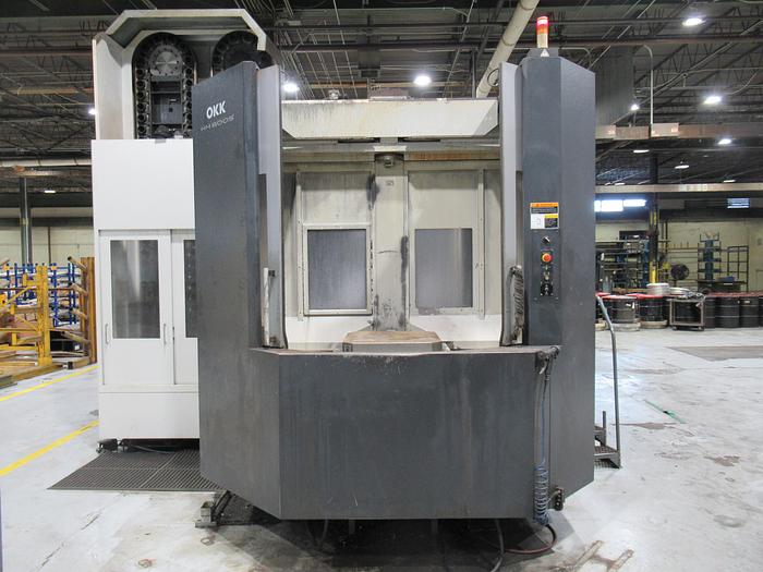 Used 2012 OKK HM8000S 4-Axis High Speed CNC Horizontal Machining Center