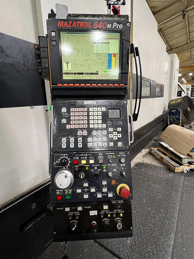 Used 2004 Mazak Integrex E-650HS Long Bed 5-Axis CNC Turning Center with Y-Axis Milling