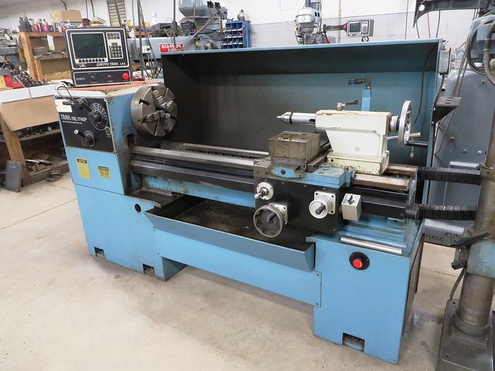 Used TRAK TRL 1745P 18" x 45" CNC Lathe