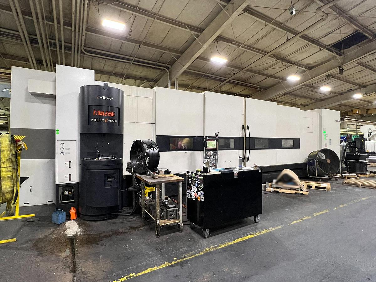 Used 2004 Mazak Integrex E-650HS Long Bed 5-Axis CNC Turning Center with Y-Axis Milling