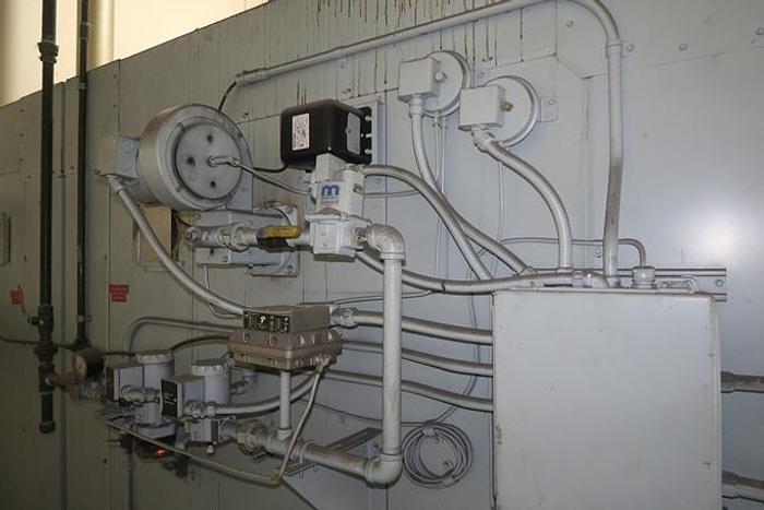 Used 48"W x 72"H x 48"L, Precision Quincy, Gas Fired Walk-In Oven, 1000°F