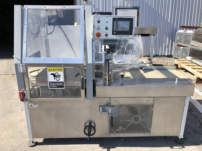 Used TEXWRAP MODEL 1810EH AUTOMATIC SIDE SEALER W/ TUNNEL