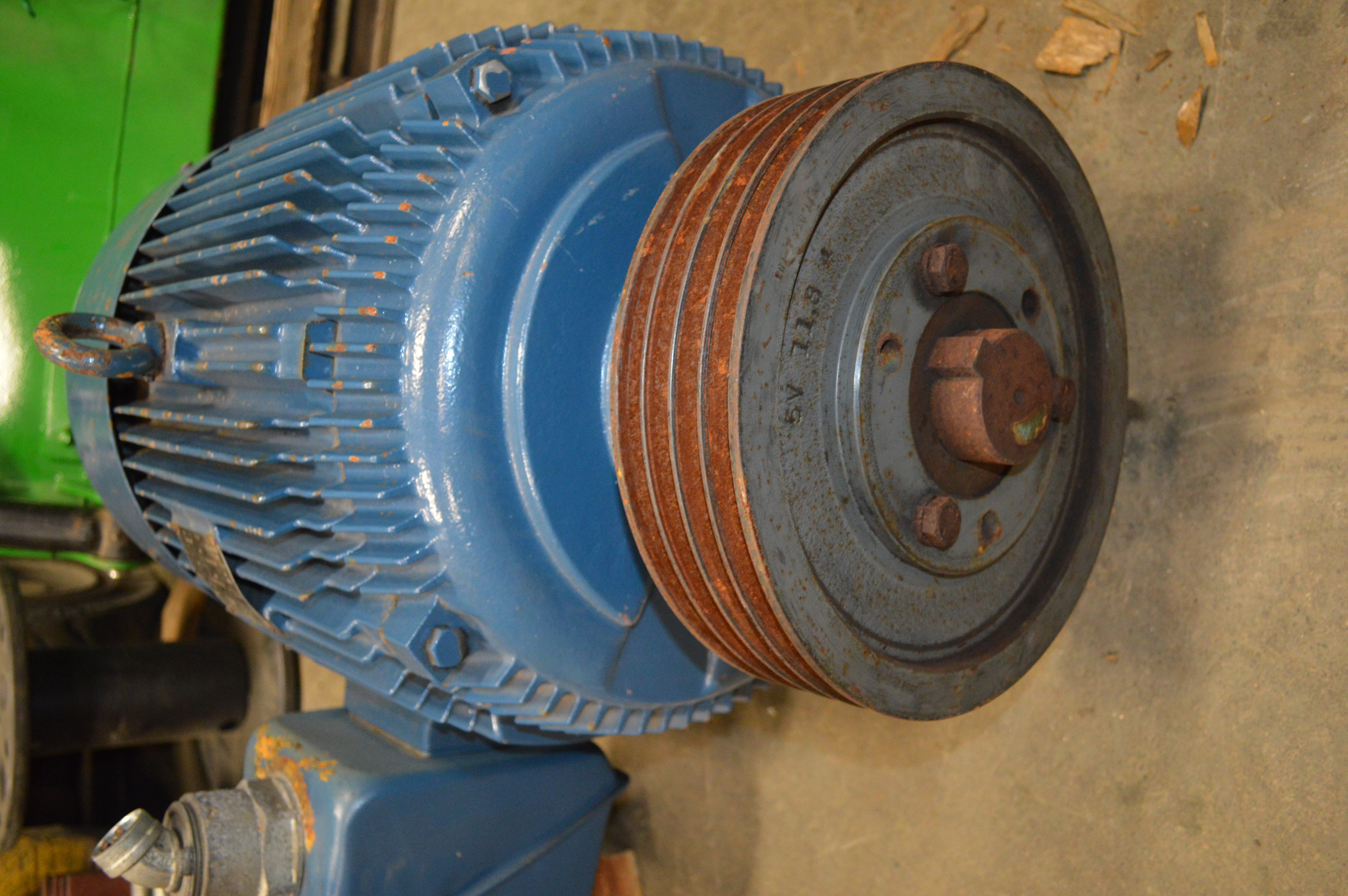 Used 75HP electric motor frame 365T