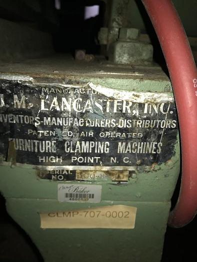 Used LANCASTER 500-B ONE-WAY ASSEMBLY CLAMP