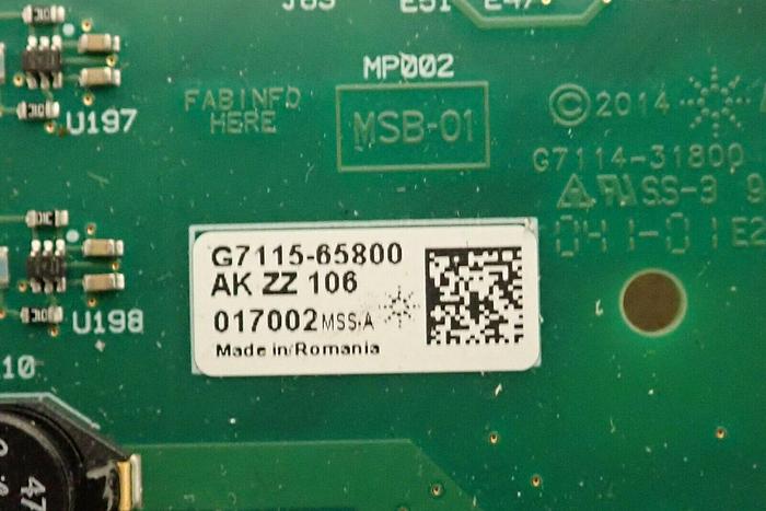 Used Agilent G7115-65800 Main Board