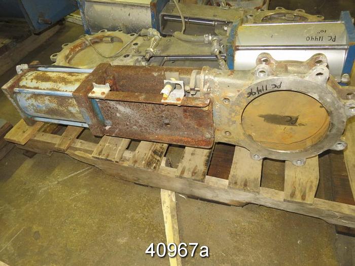 Used Orbinox 8" Air Operated Knife Gate Valve #40967