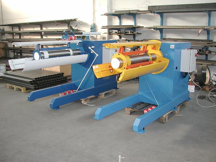 New F&P   3ton & 5ton Powered Decoilers  #3194