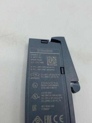 Used Siemens 6ES7 193-6PA00-0AA0 Server Module