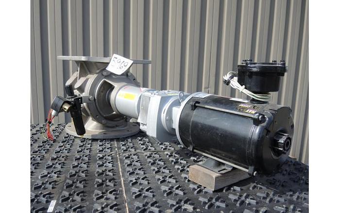 Used USED ROTARY AIR LOCK VALVE, SIZE: 8" X 8", DMN WESTINGHOUSE