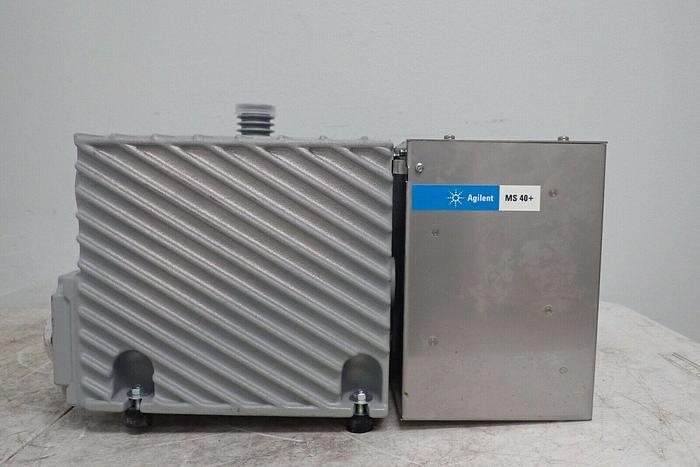 Used Agilent MS40+ RVP Model 9499225M013 Rotary Vane Vacuum Pump