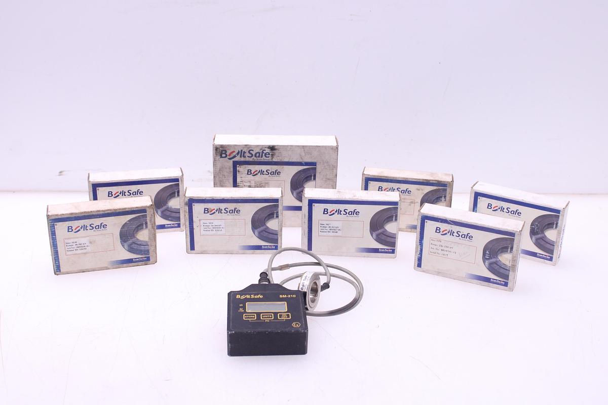 Usado Lector Portátil BoltSafe + Sensores de Carga de Pernos